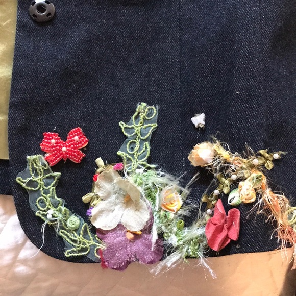 Mary Frances embellished denim jacket - Picture 5 of 5